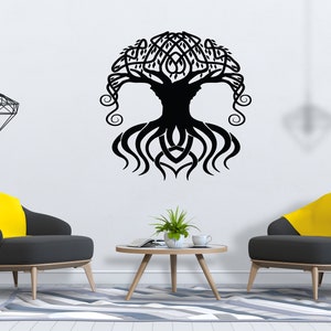 Tree of Life Wall Decal Tree Roots Branch Wall Art SG2312