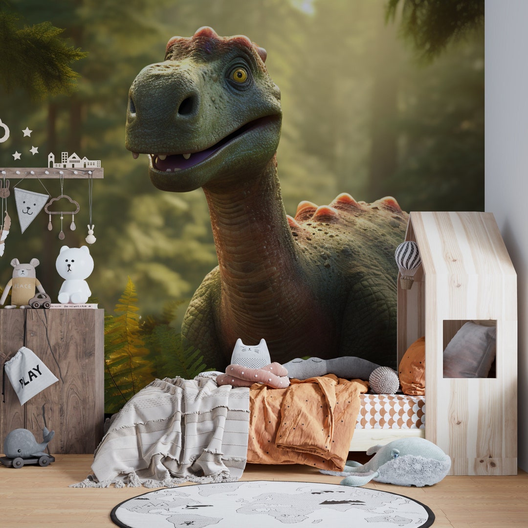Dinosaur Wall Decor Mural Wall Art Dinosaur , Dinosaur Wall Mural Mural