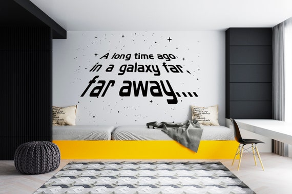 Star Wars Wall Decor Star Wars Wall Decal Star Wars Wall Sticker SG33