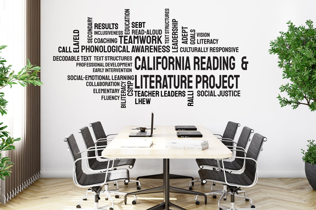 Custom Words Wall Decal Customize Yours Office Wall Decal Etsy