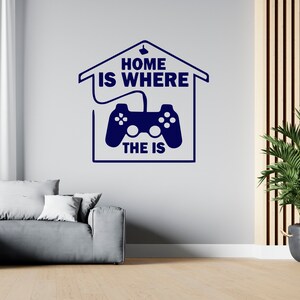 Gamer Wall Decal Jeux vidéo Wall Sticker Controller Wall Decor pour garçons SG2283