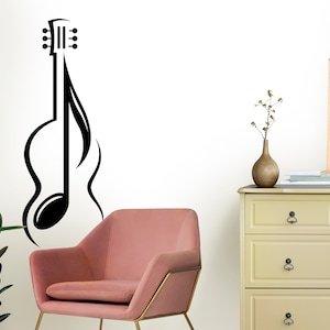 Music Wall Decor Notes Vinyl Music Wall Art Music Wall Decal Music Notes Wall Decor Musician Wall Sticker 968EZ