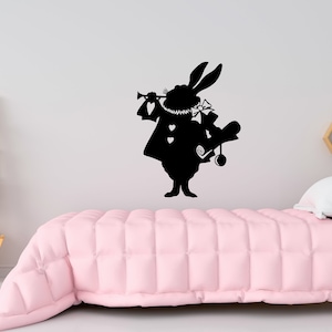 Alice in Wonderland Wall Decal  Alice Wall Decor  Cartoon Wall Sticker SG392