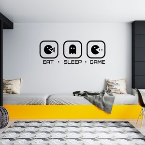 Gamer Wall Decal Video Games Wall Sticker Controller Wall Decor for Boys  SG1830