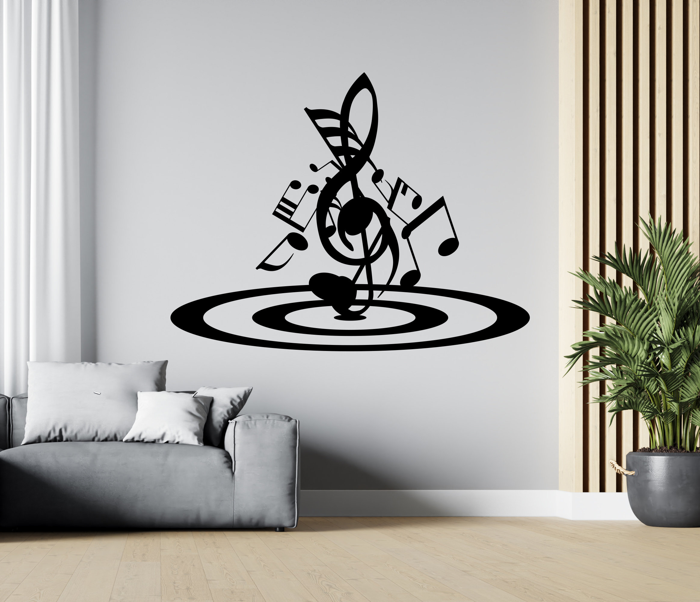 Music Wall Decal Music Notes Wall Decor Musician Wall Sticker SG1931 - Etsy