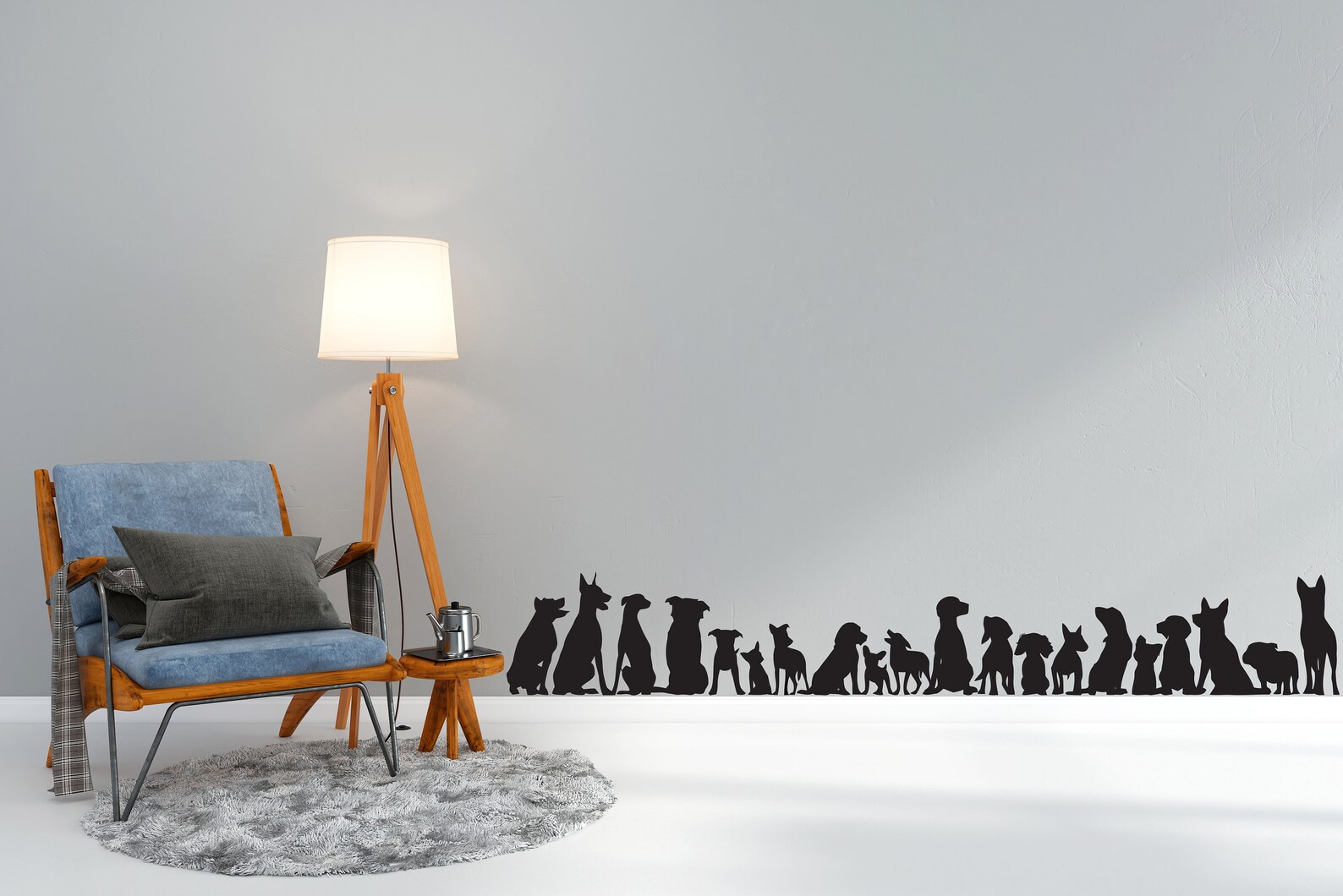 Dog Wall Decals Grooming Wall Decor Veterinary Decals Pet Etsy