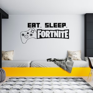 Gamer Wall Decal Video Games Wall Sticker Controller Wall Decor for Boys  SG1858