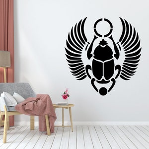 Egyptian Hieroglyphs Wall Art Mural Hieroglyphs Wall Sticker Decor Ancient Egypt Decal Egyptian Mythology Ancient Cultural Wall Decal 1735EZ