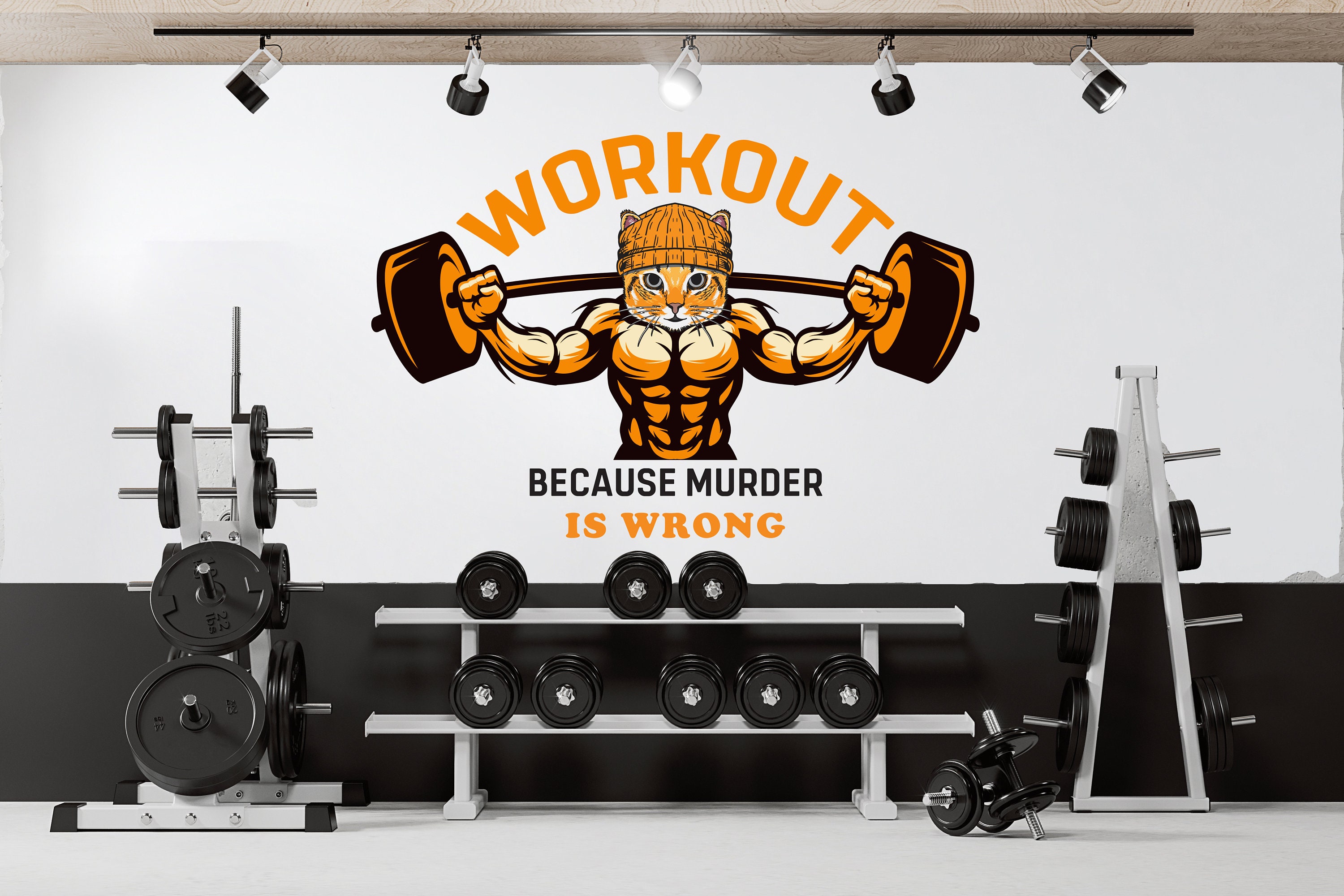 Gym Puns Wall Art for Sale