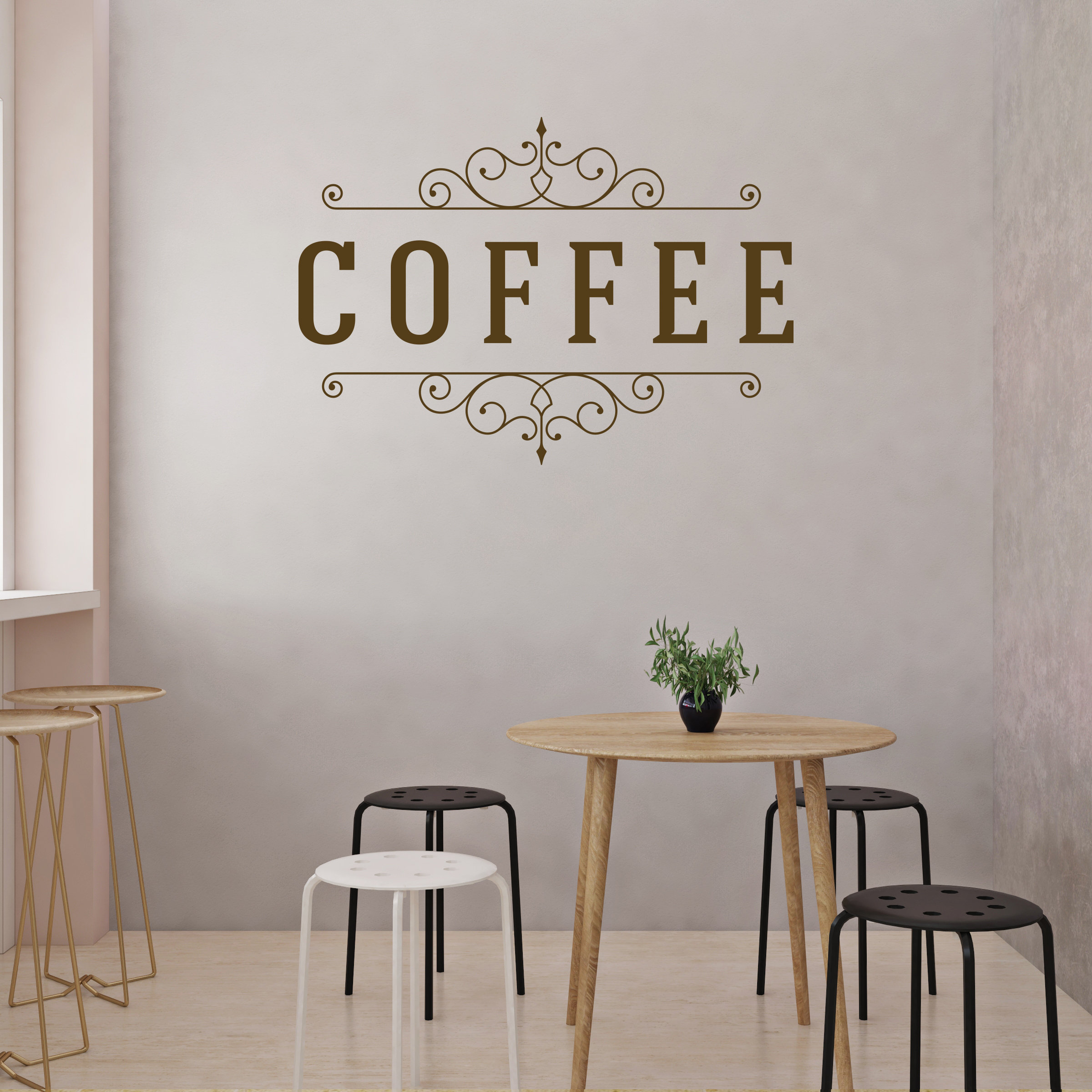 Coffee Wall Decal Coffee Window Sticker Decals for Coffee Shop Etsy UK