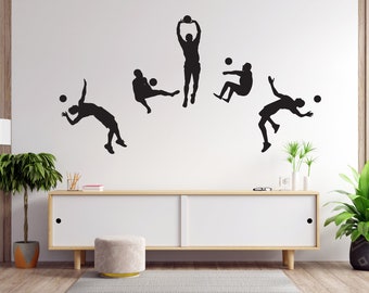 Tableau Décoratif LED Livre De Volley-ball - Autocollant Mural - Thème Sport