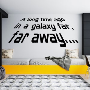 Star Wars  Wall Decor  Star Wars Wall Decal Star Wars Wall Sticker SG15