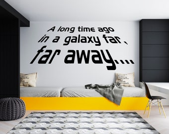 Star Wars  Wall Decor  Star Wars Wall Decal Star Wars Wall Sticker SG15