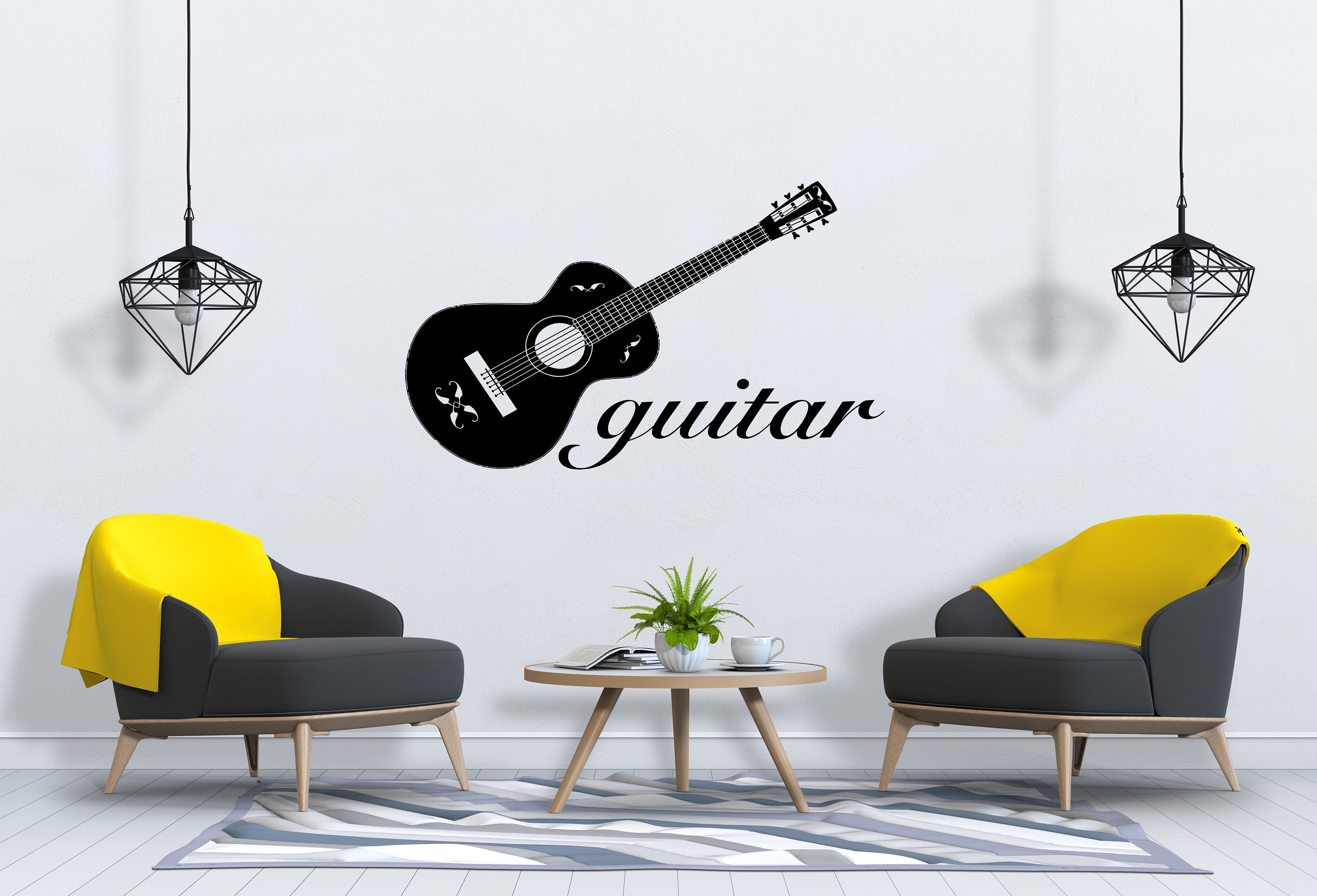 Music Wall Decal Music Notes Wall Decor Musician Wall Sticker Etsy