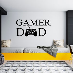 Gamer Wall Decal Video Games Wall Sticker Controller Wall Decor for Boys  SG1876