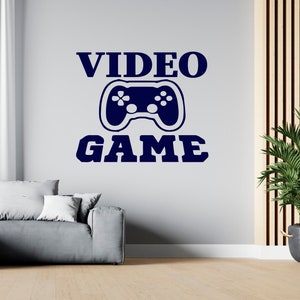 Gamer Wall Decal Jeux vidéo Wall Sticker Controller Wall Decor pour garçons SG2236