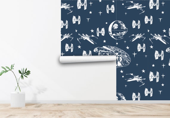 Star Wars Wallpaper Star Wars Wall Art Wall Decor Star Wars Etsy — free download