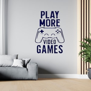 Gamer Wall Decal Jeux vidéo Wall Sticker Controller Wall Decor pour garçons SG2246