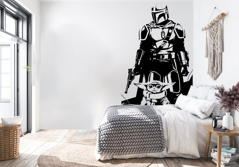 Star Wars Wall Decor Star Wars Wall Decal Star Wars Wall | Etsy