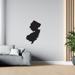 NEW Jersey US Map Wandtattoa USA State Wandtattoa Wandtattoa Wandtattoa sg 1063