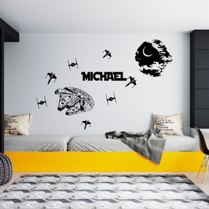 Star Wars  Wall Decor  Star Wars Wall Decal Star Wars Wall Sticker SG9