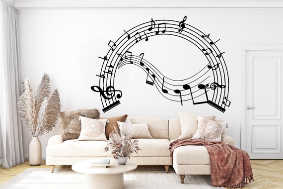  Vinilo calcomanía decorativo para pared Jazz de banda musical  habitación decoración música pegatinas de tamaño grande decoración (ig3942)  : Herramientas y Mejoras del Hogar