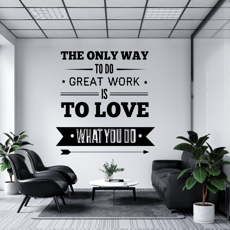 Office Wall Decal Office Wall Decor Office Decals Office Etsy