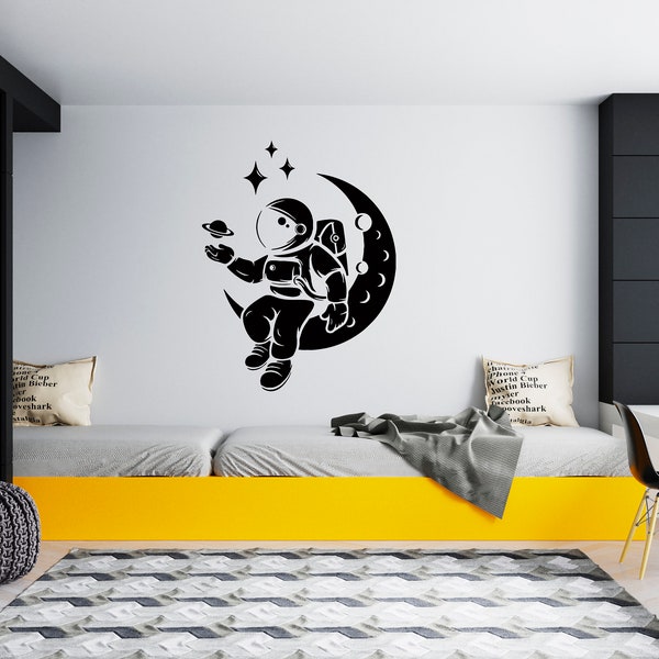 Space Wall Decals Etsy