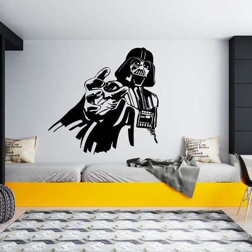 Star Wars Wall Decor Star Wars Wall Decal Star Wars Wall Etsy