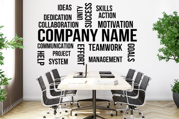 Office wall stickers online online