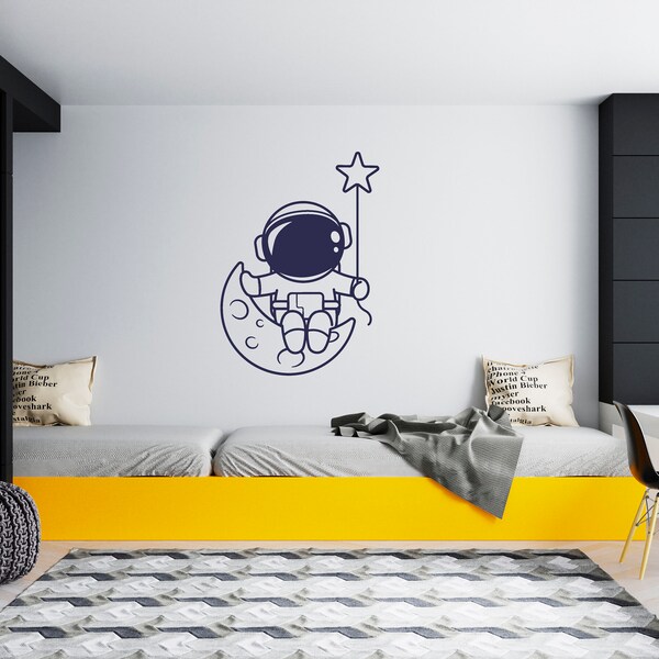 Space Wall Decals Etsy