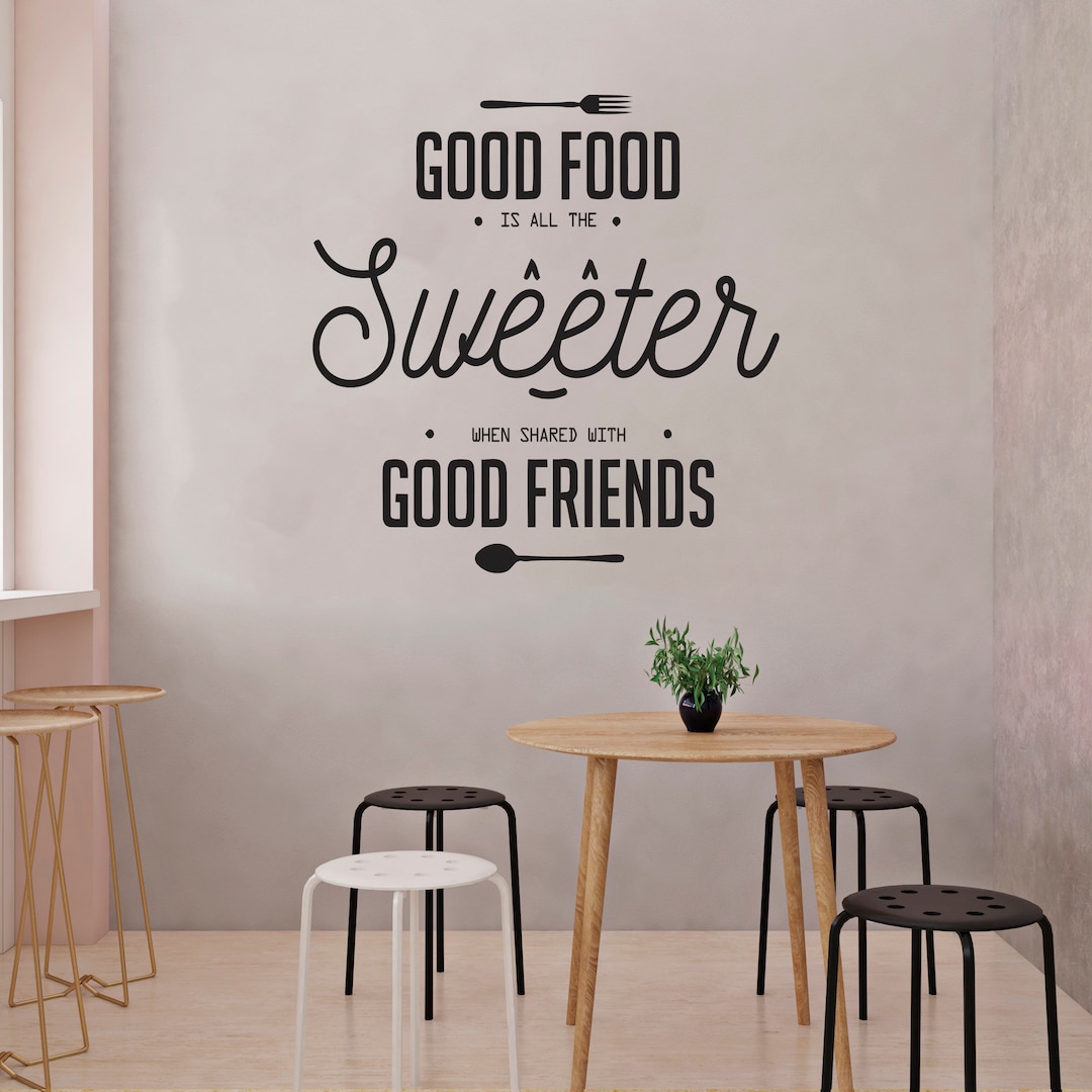 Wall Decal for Restaurant Food Wall Decal Restaurant Decoration SG 1609 Etsy