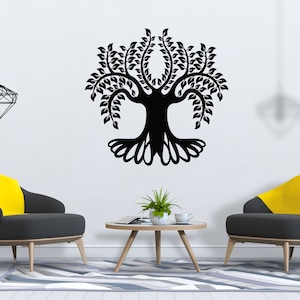Tree of Life Wall Decal Tree Roots Branch Wall Art SG2328