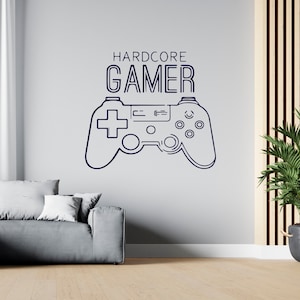 Gamer Wall Decal Jeux Vidéo Wall Sticker Controller Wall Decor pour garçons SG2239