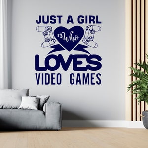 Gamer Wall Decal Jeux vidéo Wall Sticker Controller Wall Decor pour garçons SG2275