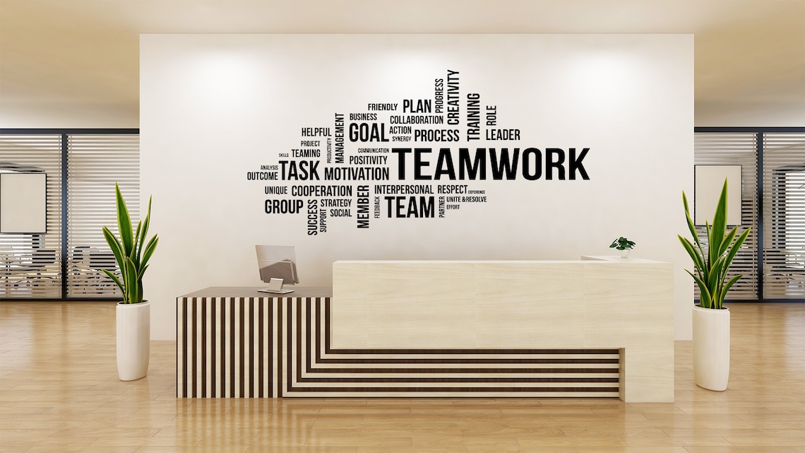 Office Wall Decal Office Wall Decor Office Decals Office Etsy