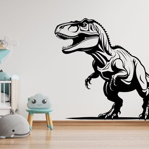 Dinosaur Wall Decal Dino Wall Sticker Dinosaur Decor for Kids Jurassic Park Dinosaur wall Room 1846EZ