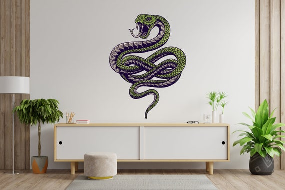 SNAKE Sticker for Sale by ArtBae