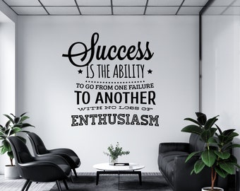 Office Wall Decal, Office Wall Decor, Office Decals, Office Wall Art, Office Quote ny1562