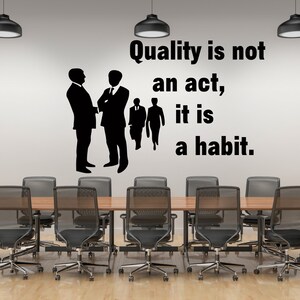 Office Wall Decal, Office Wall Decor, Office Decals, Office Wall Art, Office Quote 842ny