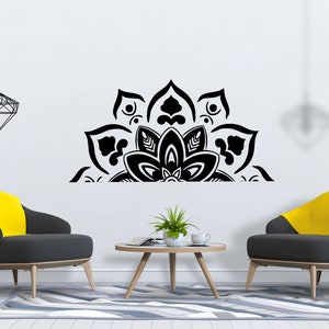 Buddha Wall Art Dorm Asian Wall Decal Buddha Wall Decal Nursery Wall Decal