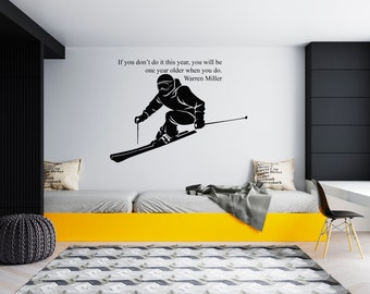 10 x 20 Black Design with Vinyl JER 452 1 Skiing Sideways Tricks Girl Boy Silhouette Sports Vinyl Wall Decal Sticker 10 x 20 Black Design with Vinyl JER 452 1 Skiing Sideways Tricks Girl Boy Silhouette Sports Vinyl Wall Decal Sticker