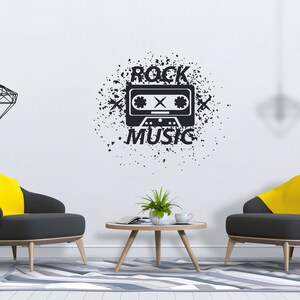 Music Wall Decal Music Notes Wall Decor Musician Wall Sticker SG1556