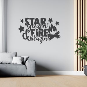 Travel Wall Decal Camping Wall Sticker Adventure Quote Wall Decal for RV SG 1122