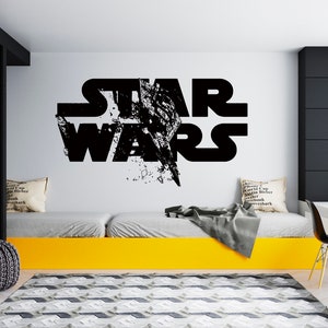 Star Wars  Wall Decor  Star Wars Wall Decal Star Wars Wall Sticker SG27