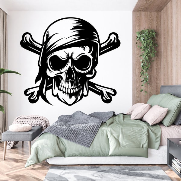Pirate Wall Decals Etsy