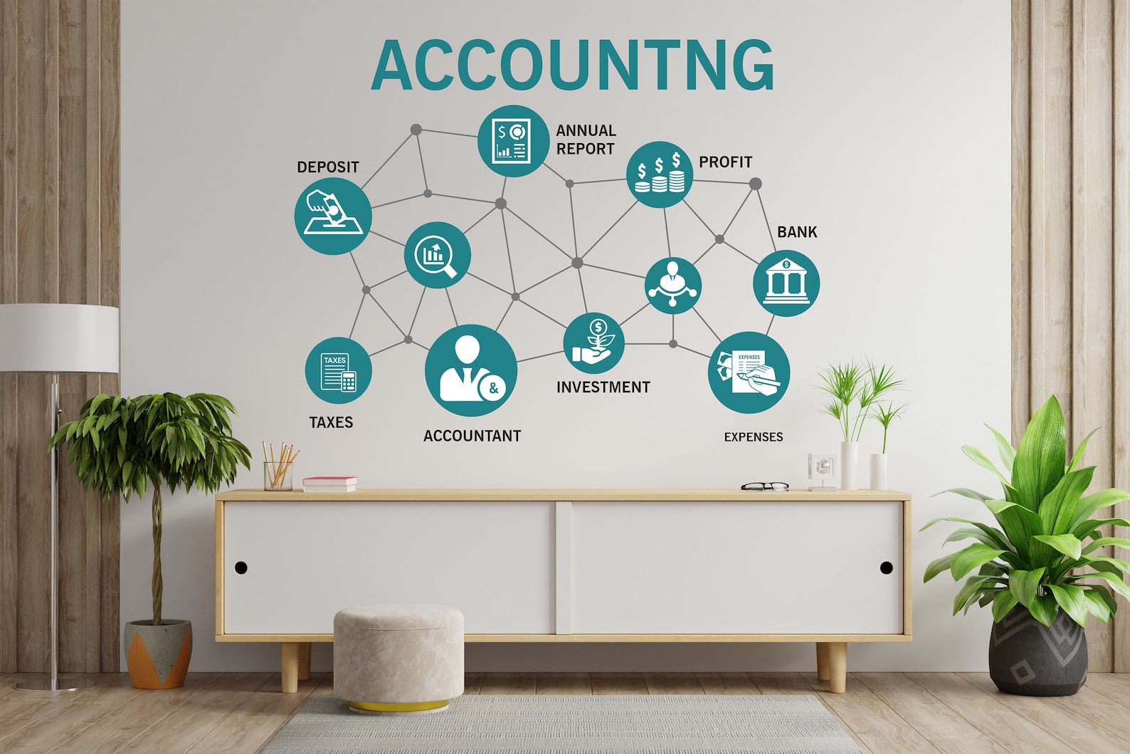 Accounting Wall Decal Office Wall Decal Office Wall Decor Etsy Norway