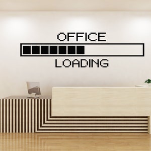 Office Wall Decal, Office Wall Decor, Office Decals, Office Wall Art, Office Quote ny882