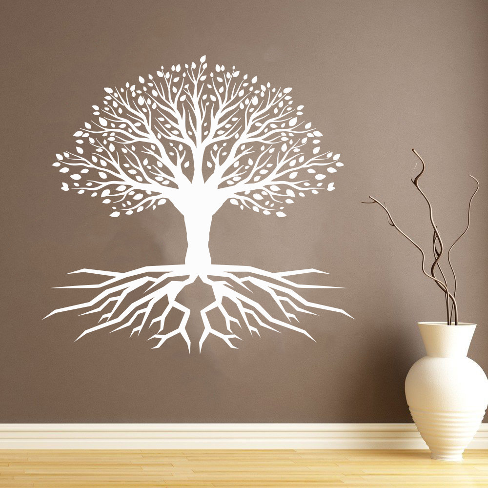 Tree of Life Wall Decal Tree Roots Branch Wall Art SG2322 - Etsy