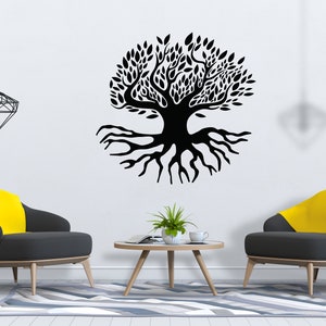Tree of Life Wall Decal Tree Roots Branch Wall Art SG2319